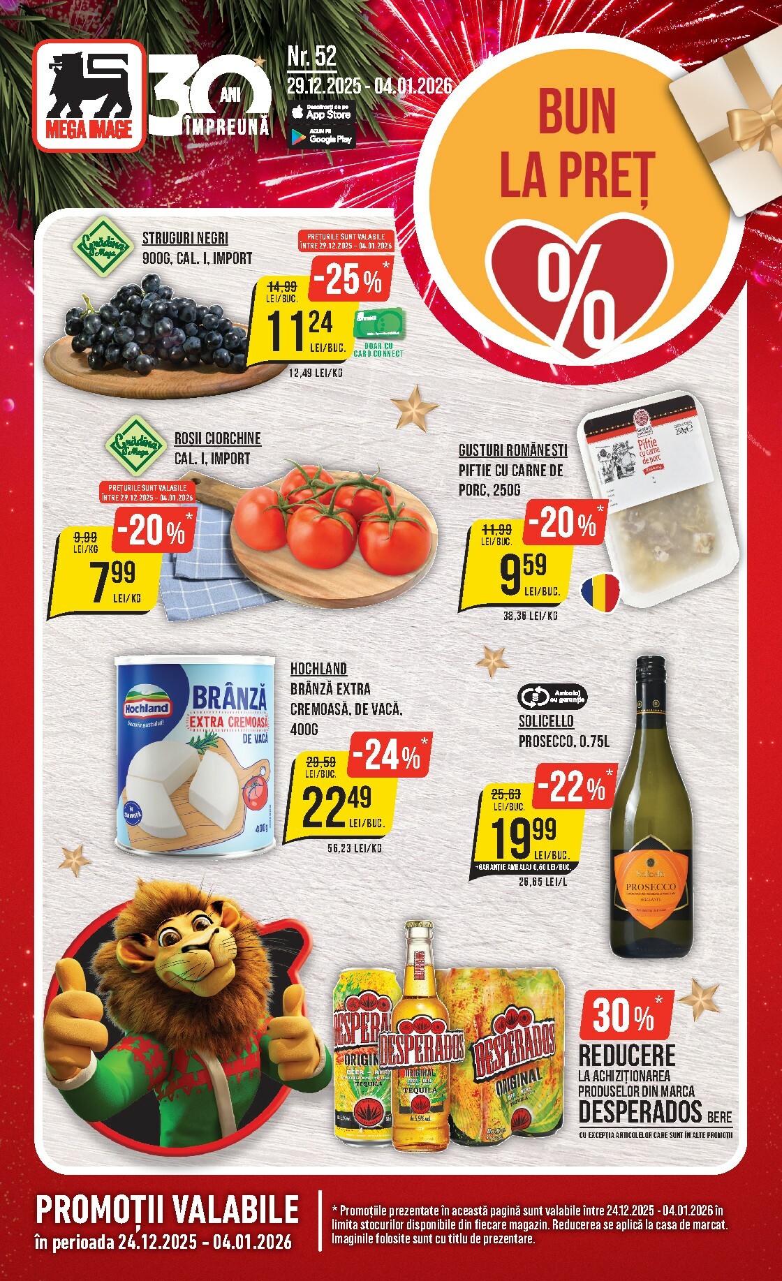 Catalog Mega Image online – oferte valabile din 29.12.