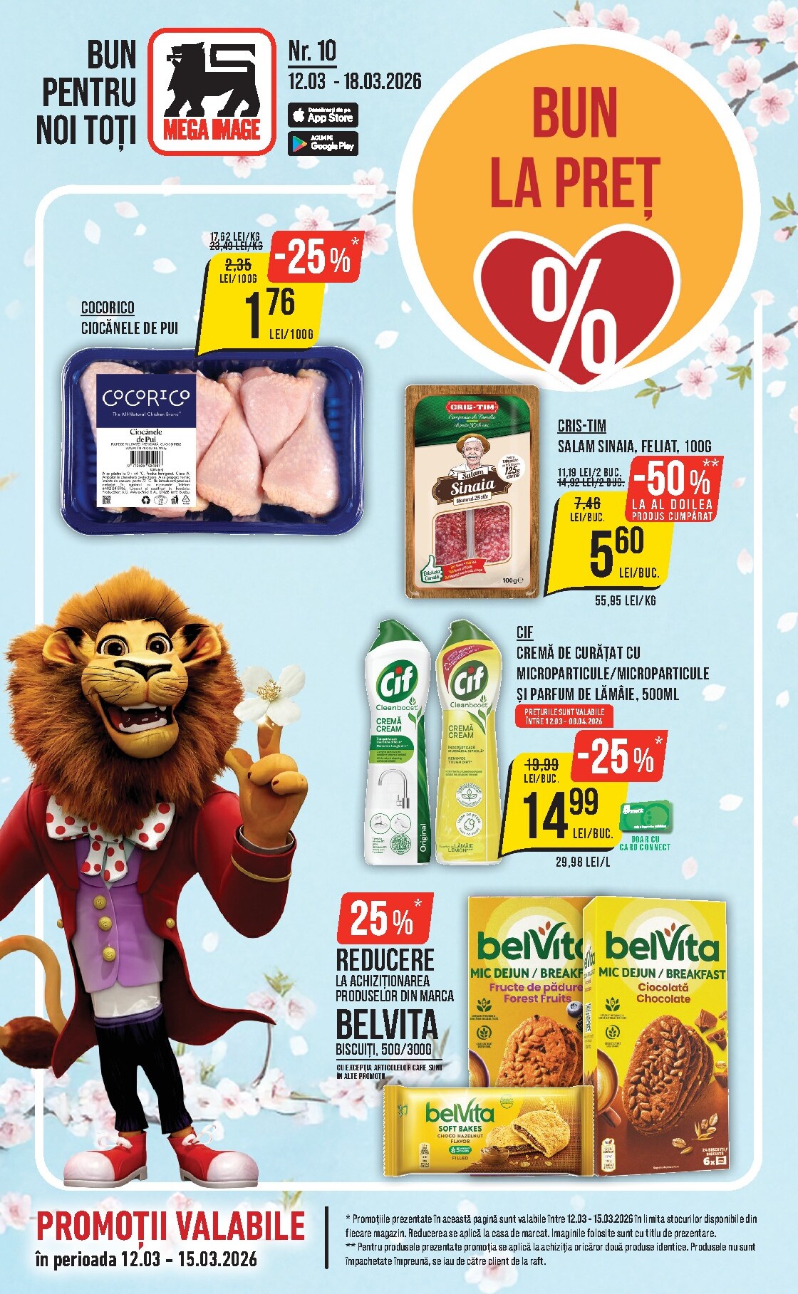 Catalog Mega Image online – oferte valabile din 12.03.2026