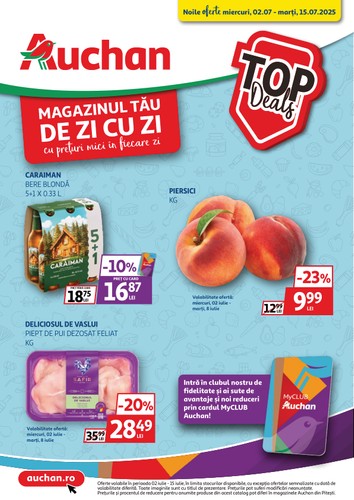 Catalog Auchan valabil din 02.07. până pe 15.07.