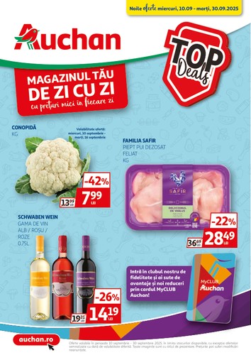 Catalog Auchan online – oferte valabile din 10.09.