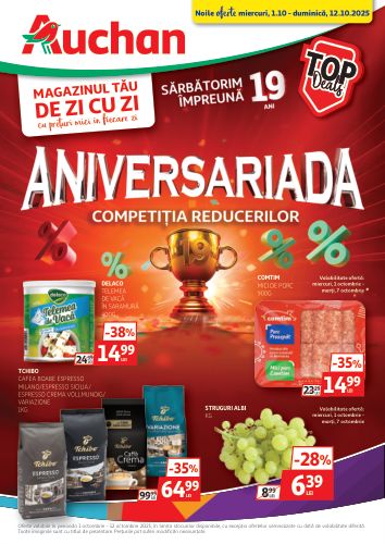 Catalog Auchan online – oferte valabile din 01.10.
