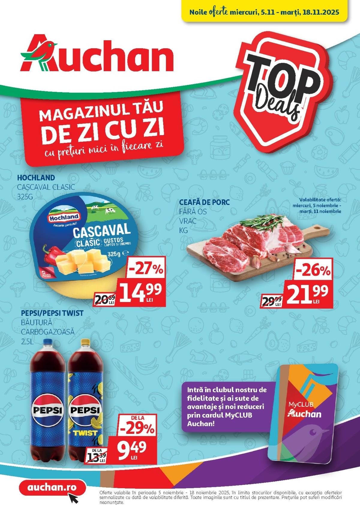 Catalog Auchan online – oferte valabile din 05.11.