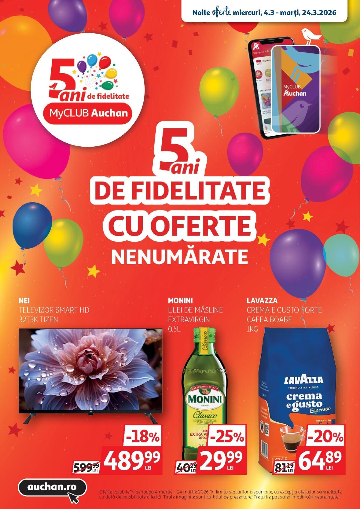 Catalog Auchan online – oferte valabile din 04.03.2026