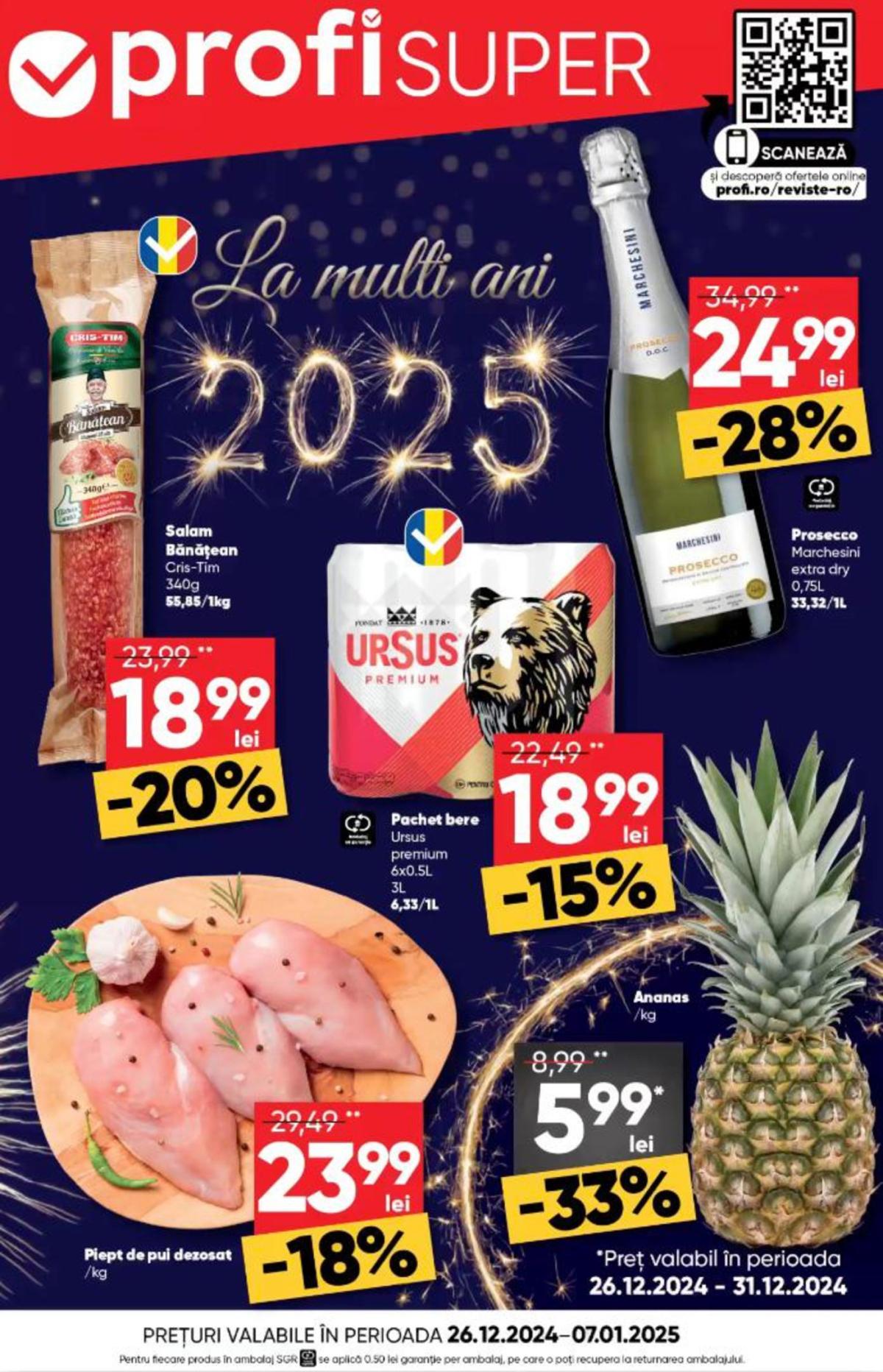 Catalog PROFI Super valabil din 26.12. - 07.01.