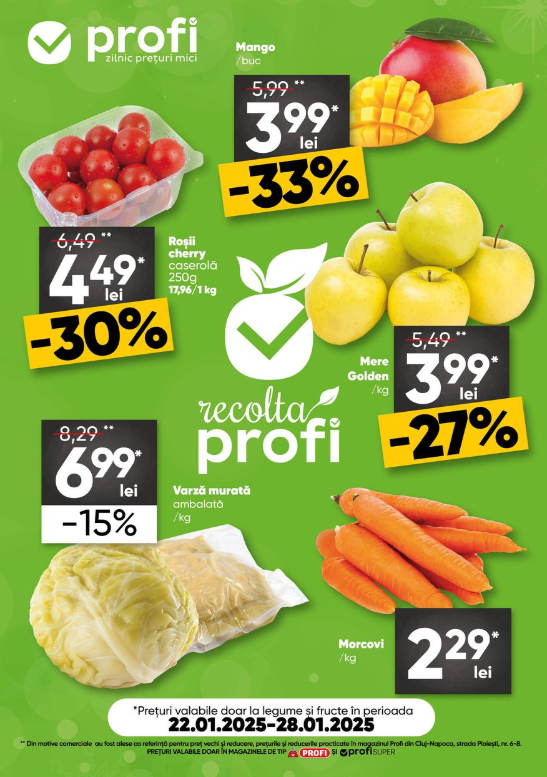 Catalog PROFI Fresh Magazine valabil din 22.01. - 28.01.