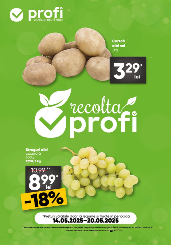 Catalog PROFI Go Fresh Magazine valabil din 14.05. - 20.05.