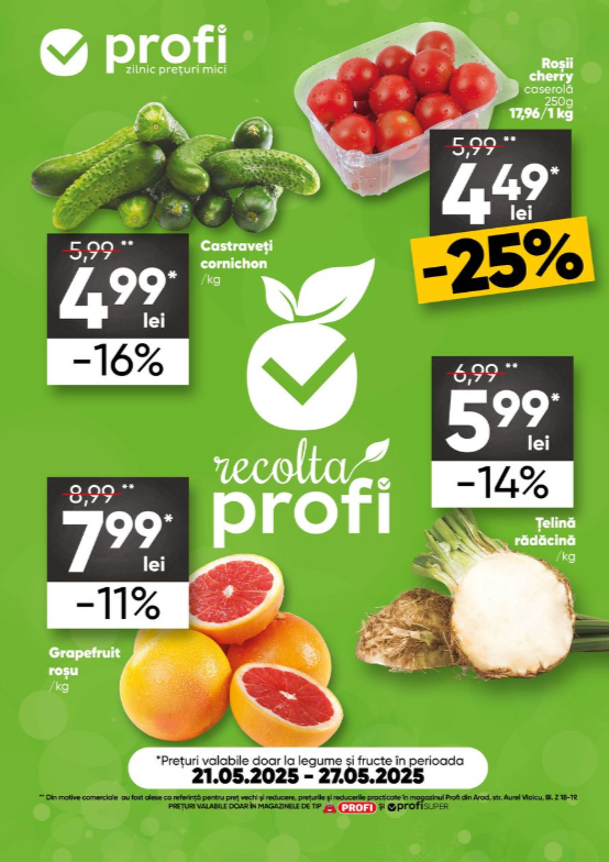 Catalog PROFI Fresh Magazine valabil din 21.05. - 27.05.
