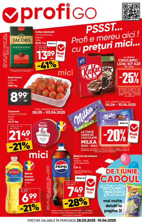 Catalog PROFI Go valabil din 28.05. - 10.06.