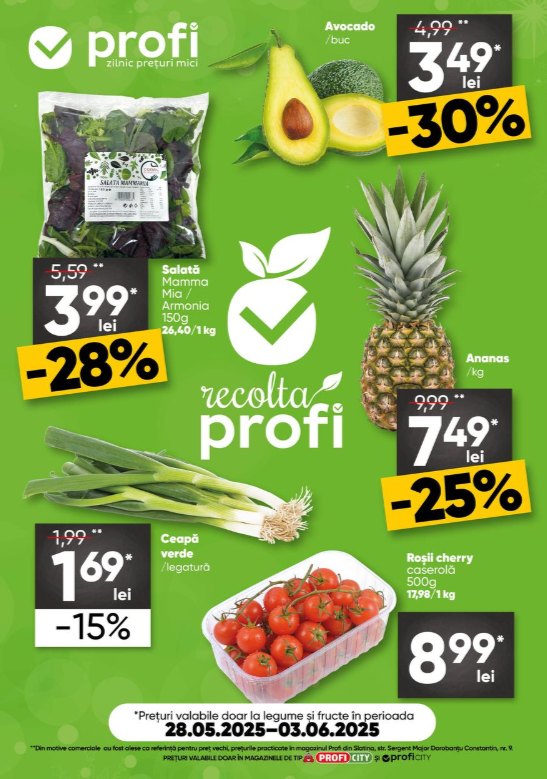 Catalog PROFI City Fresh Magazine valabil din 28.05. - 03.06.