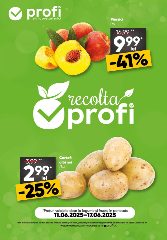 Catalog PROFI Go Fresh Magazine valabil din 11.06. până pe 17.06.