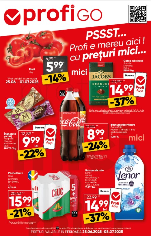 Catalog PROFI Go valabil din 25.06. până pe 01.07.