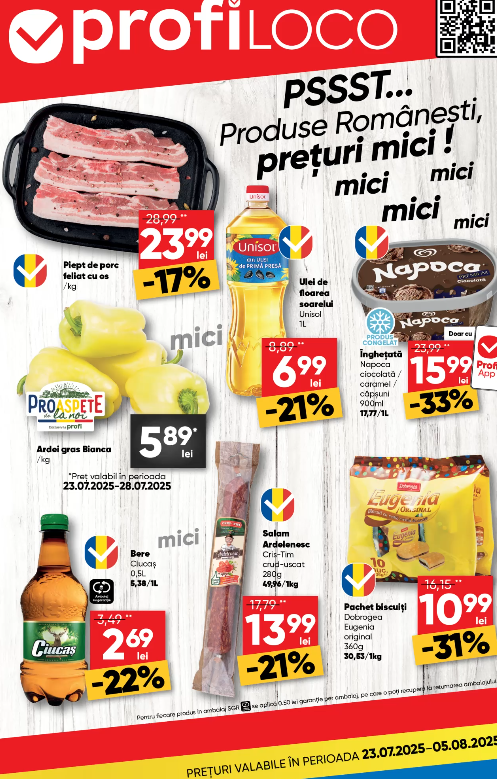 Catalog PROFI Loco valabil din 23.07. până pe 05.08.