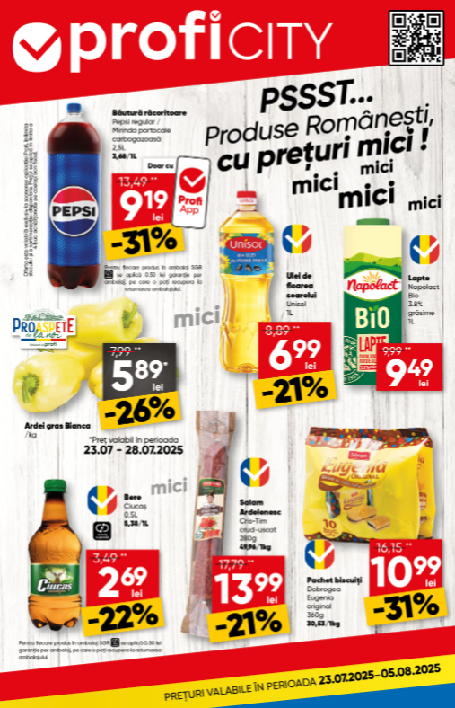 Catalog PROFI City valabil din 23.07. până pe 05.08.