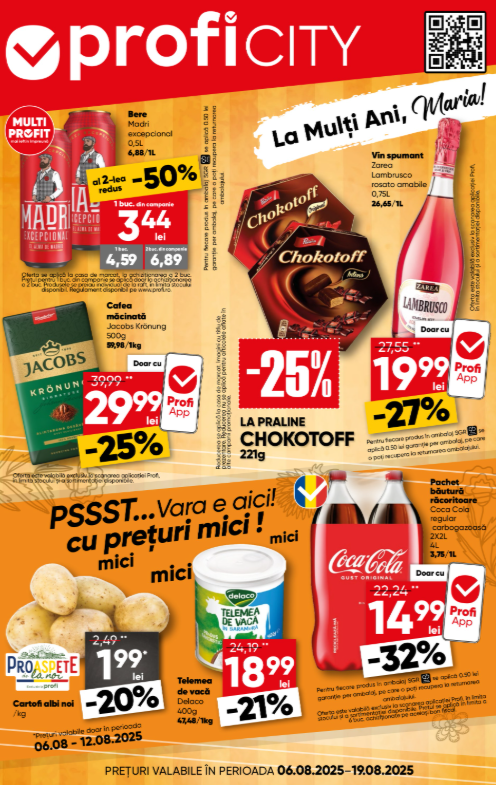 Catalog PROFI City valabil din 06.08. până pe 19.08.