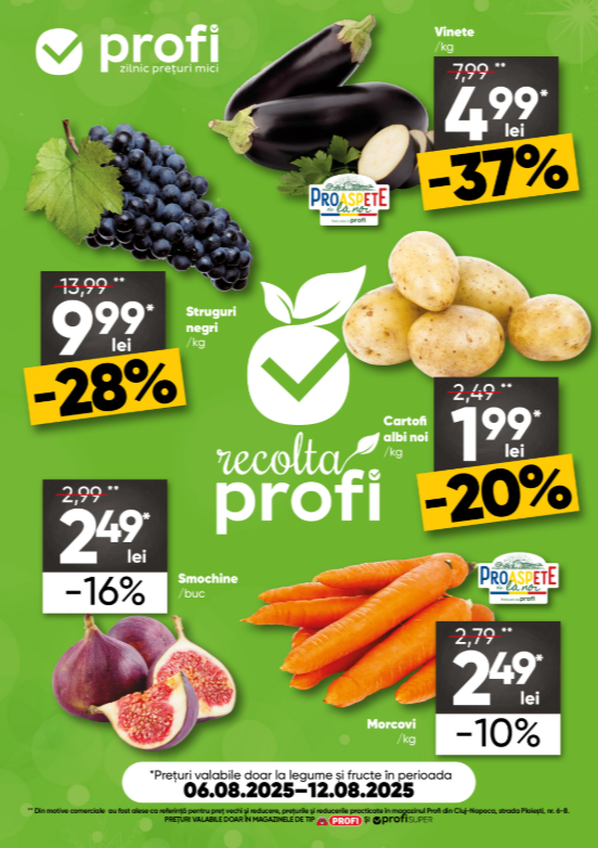 Catalog PROFI Super Fresh Magazine valabil din 06.08. până pe 12.08.