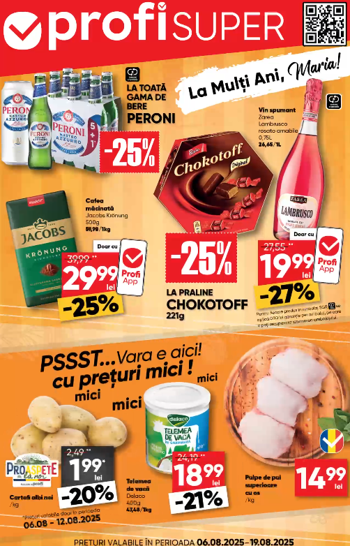 Catalog PROFI Super valabil din 06.08. până pe 19.08.