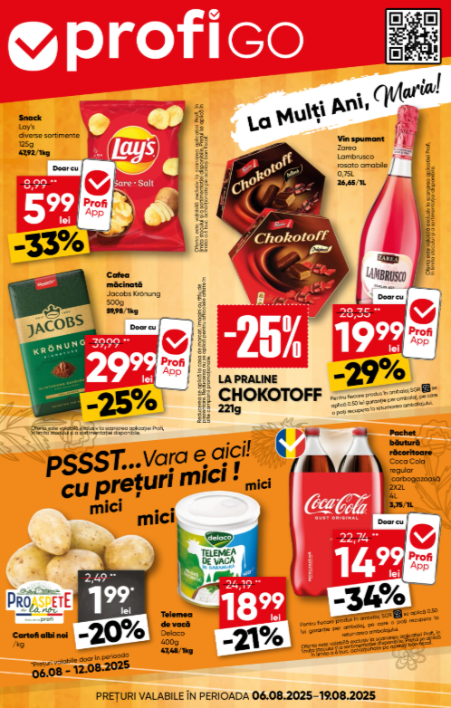 Catalog PROFI Go valabil din 06.08. până pe 19.08.