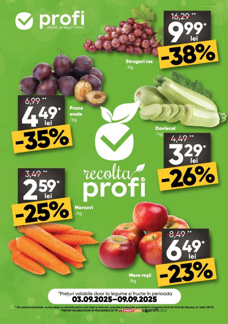 Catalog PROFI Loco - Fresh Saptamana online – oferte valabile din 03.09.