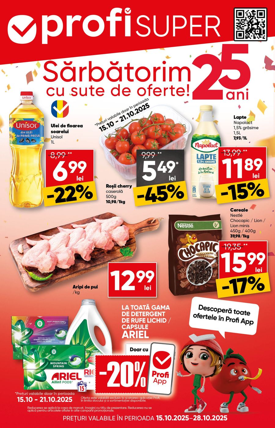 Catalog PROFI Super online – oferte valabile din 15.10.