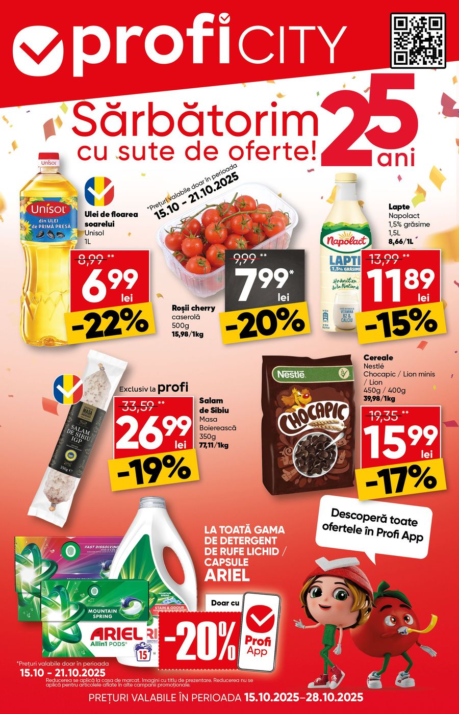 Catalog PROFI City online – oferte valabile din 15.10.