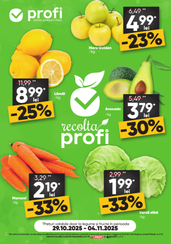 Catalog PROFI Super Fresh Magazine online – oferte valabile din 29.10.