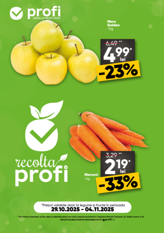 Catalog PROFI Go Fresh Magazine online – oferte valabile din 29.10.