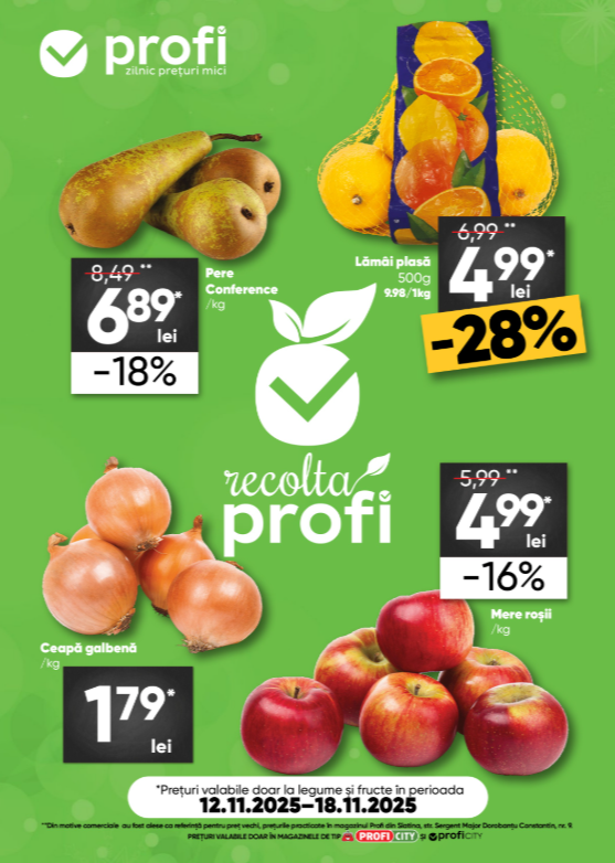 Catalog PROFI City Fresh Magazine online – oferte valabile din 12.11.