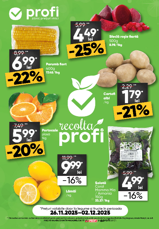 Catalog PROFI Super Fresh Magazine online – oferte valabile din 26.11.