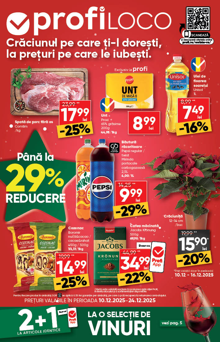 Catalog PROFI Loco online – oferte valabile din 10.12.