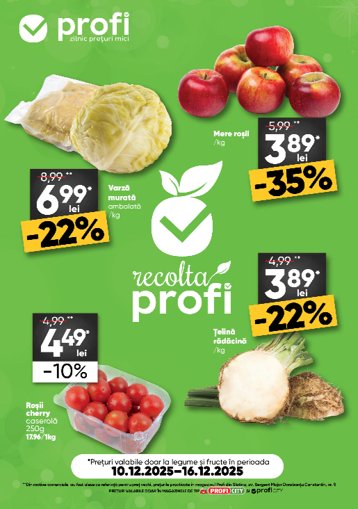 Catalog PROFI City Fresh Magazine online – oferte valabile din 10.12.
