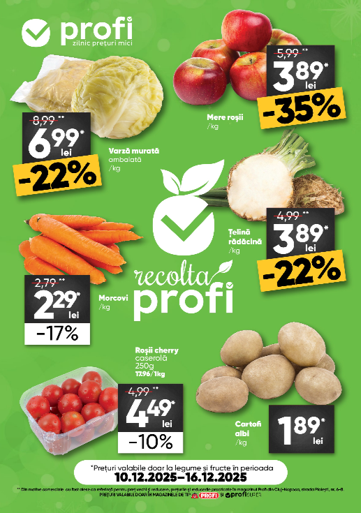 Catalog PROFI Super Fresh Magazine online – oferte valabile din 10.12.