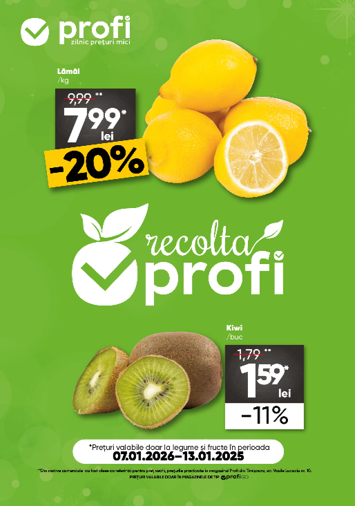 Catalog PROFI Go Fresh Magazine online – oferte valabile din 07.01.