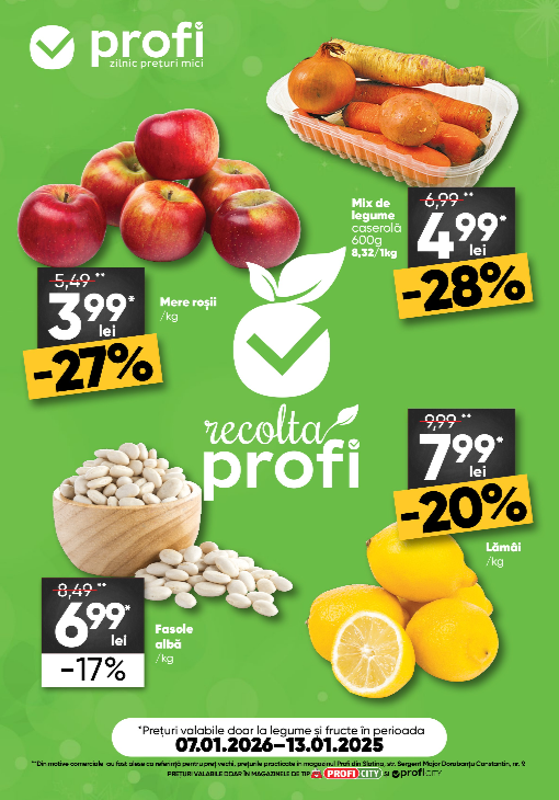 Catalog PROFI City Fresh Magazine online – oferte valabile din 07.01.