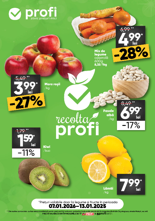 Catalog PROFI Super Fresh Magazine online – oferte valabile din 07.01.