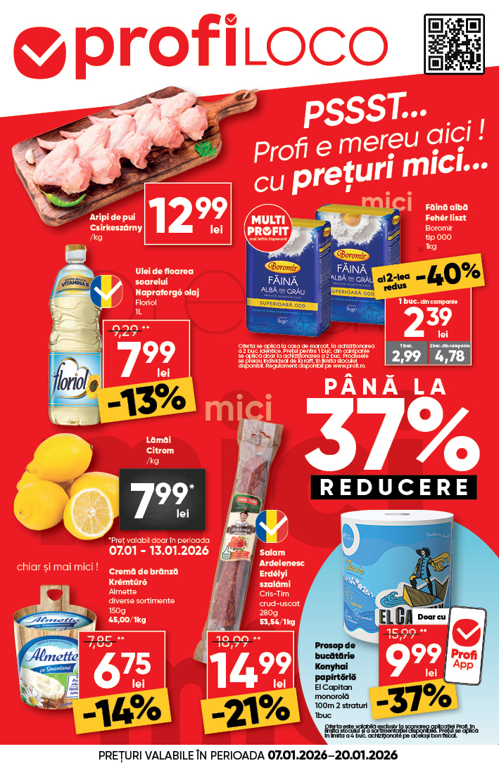 Catalog PROFI Loco online – oferte valabile din 07.01.