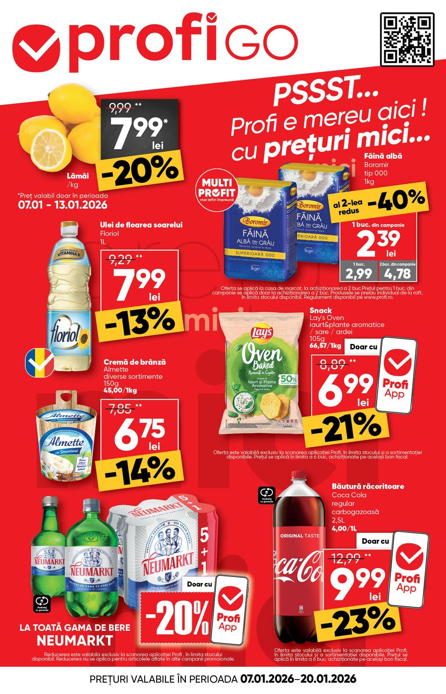 Catalog PROFI Go online – oferte valabile din 07.01.