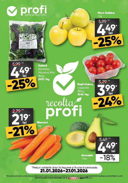 Catalog PROFI Super Fresh Magazine online – oferte valabile din 21.01.