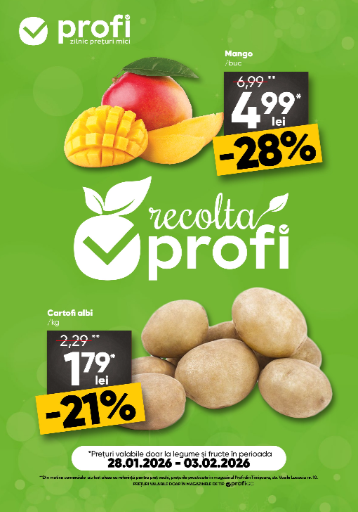 Catalog PROFI Go Fresh Magazine online – oferte valabile din 28.01.2026