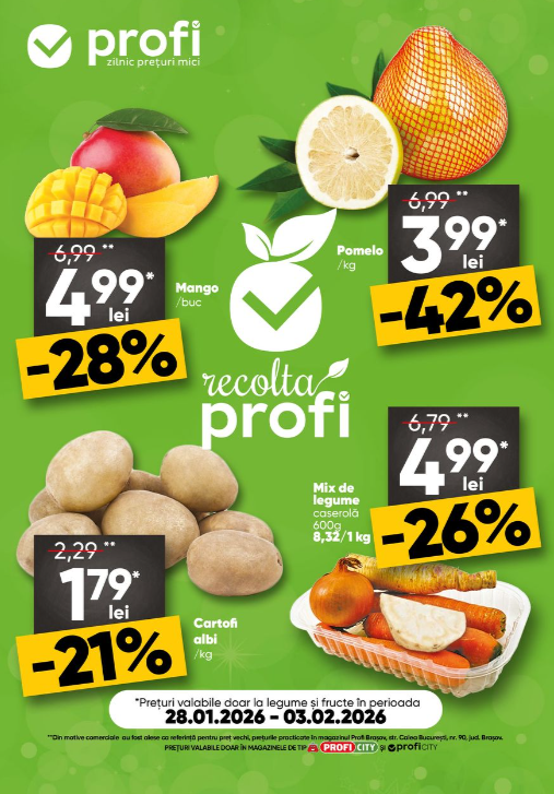 Catalog PROFI City Fresh Magazine online – oferte valabile din 28.01.2026