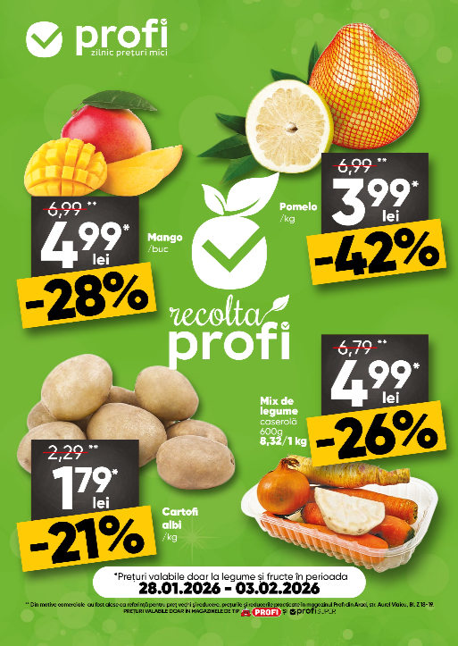 Catalog PROFI Super Fresh Magazine online – oferte valabile din 28.01.2026