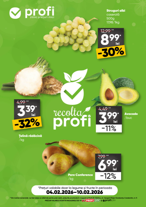 Catalog PROFI City Fresh Magazine online – oferte valabile din 04.02.2026