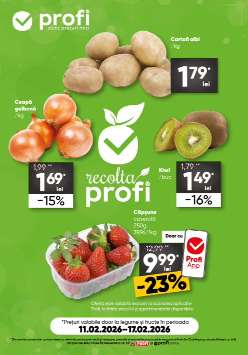 Catalog PROFI Super Fresh Magazine online – oferte valabile din 11.02.2026