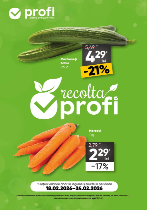 Catalog PROFI Go Fresh Magazine online – oferte valabile din 18.02.2026