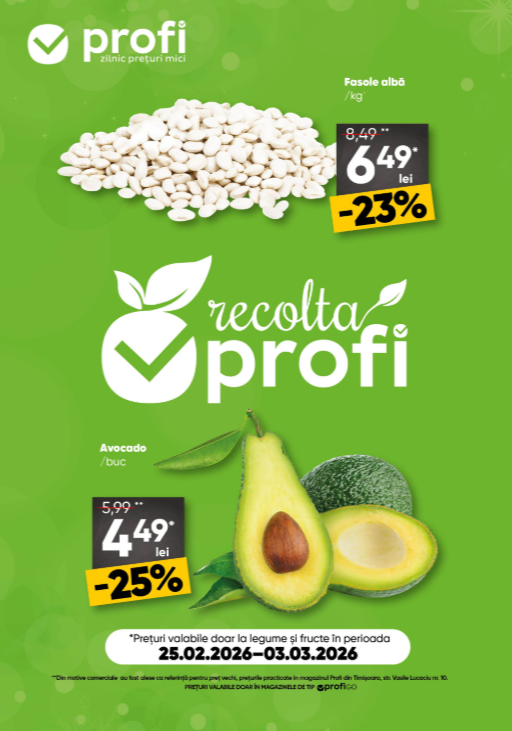 Catalog PROFI Go Fresh Magazine online – oferte valabile din 25.02.2026