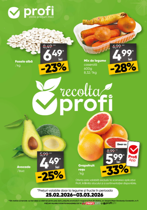 Catalog PROFI City Fresh Magazine online – oferte valabile din 25.02.2026