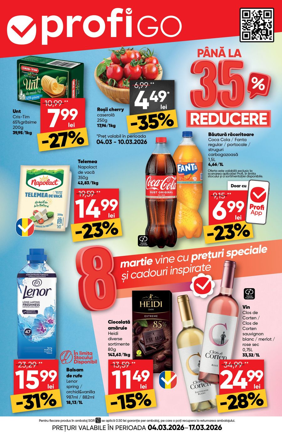 Catalog PROFI Go online – oferte valabile din 04.03.2026