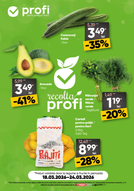Catalog PROFI City Fresh Magazine online – oferte valabile din 18.03.2026