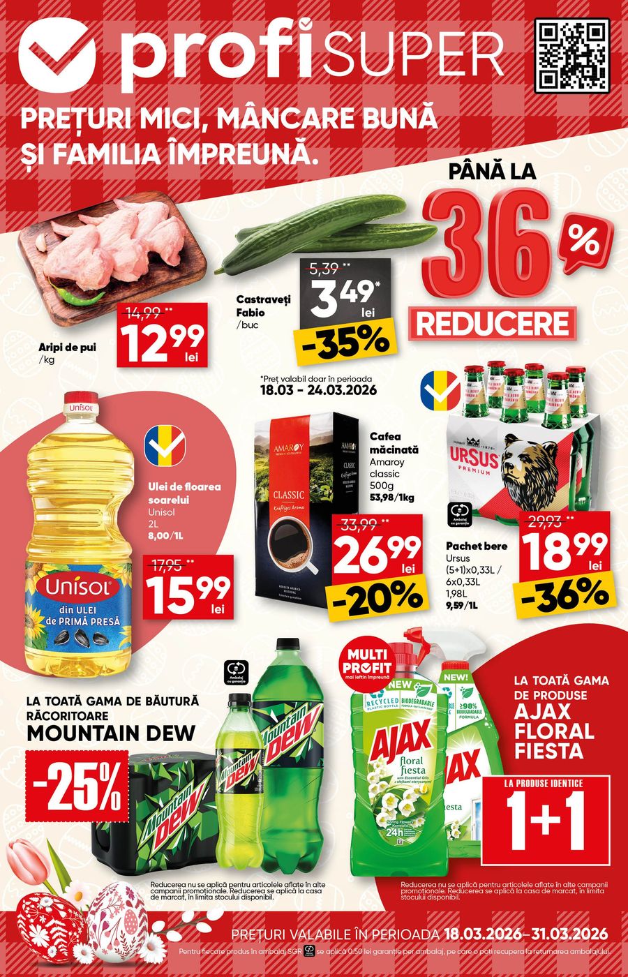 Catalog PROFI Super online – oferte valabile din 18.03.2026