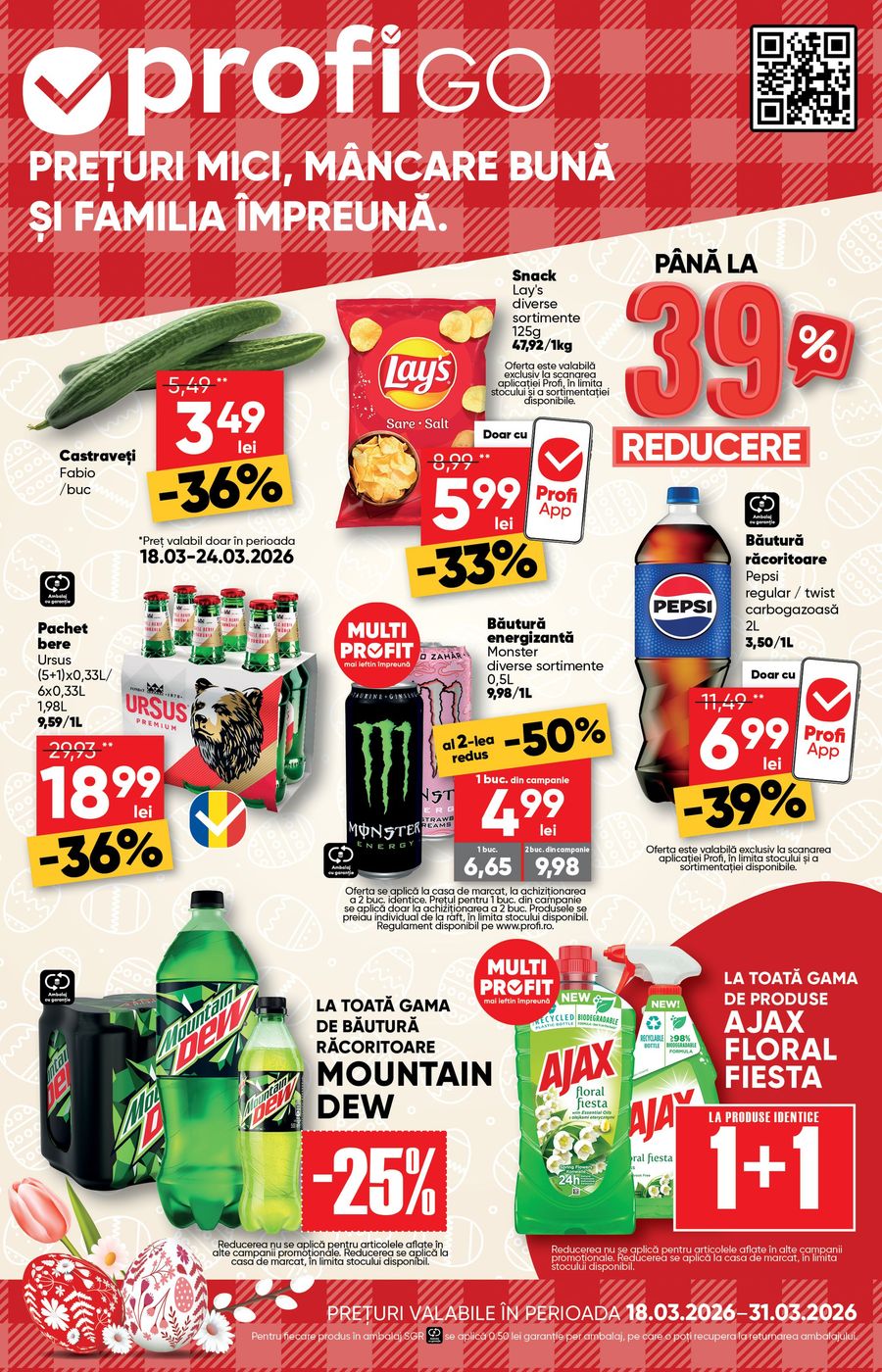 Catalog PROFI Go online – oferte valabile din 18.03.2026