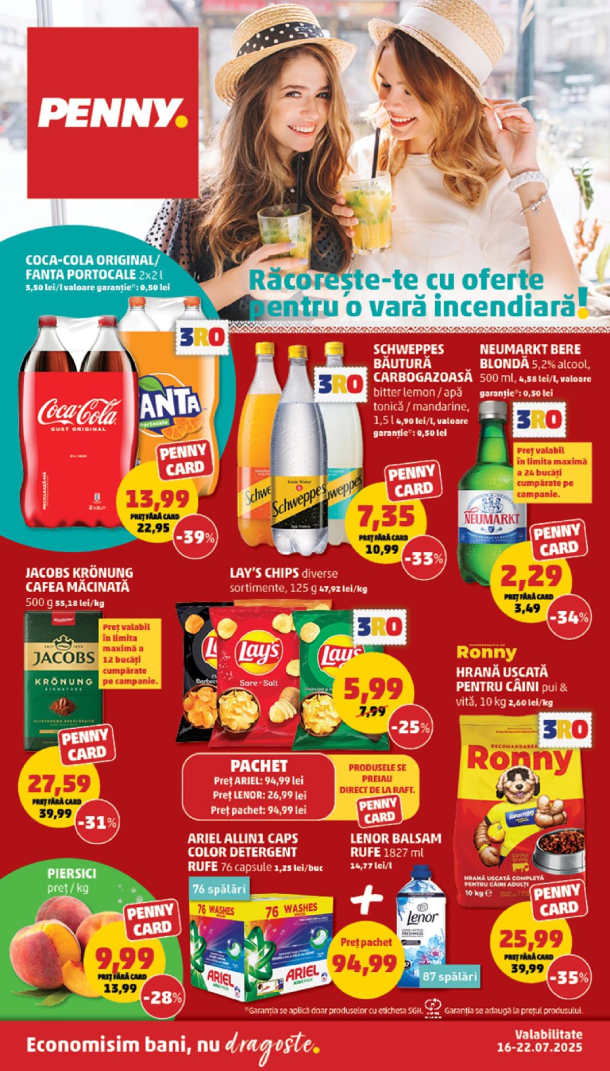 Catalog PENNY valabil din 16.07. până pe 22.07.